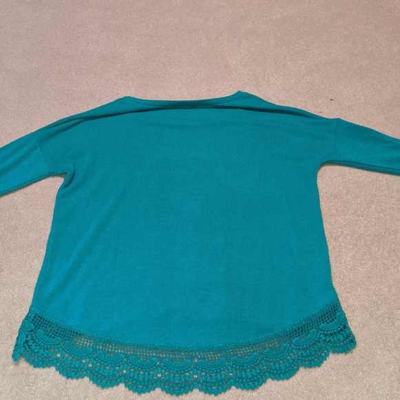 Green/blue blouse - Picture 8 of 8